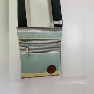 DAKINE Jive crossbody surf ski bag striped canvas